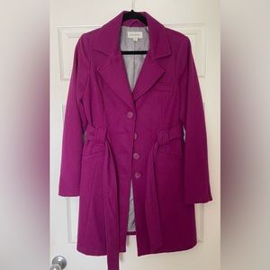 Merona Purple Wool jacket